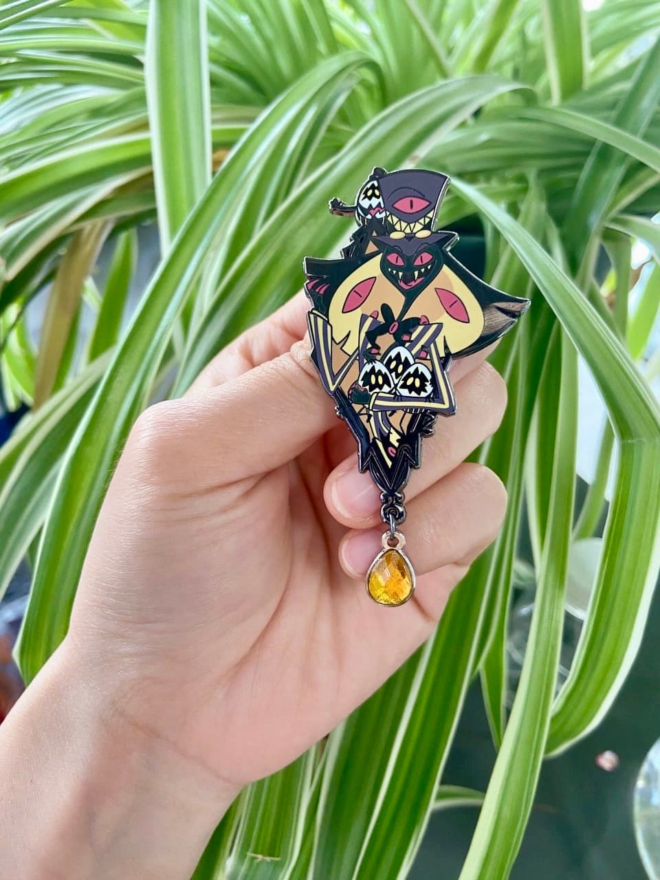 Hellaverse Enamel Pin Portraits | Hazbin Hotel Hard Enamel Pins