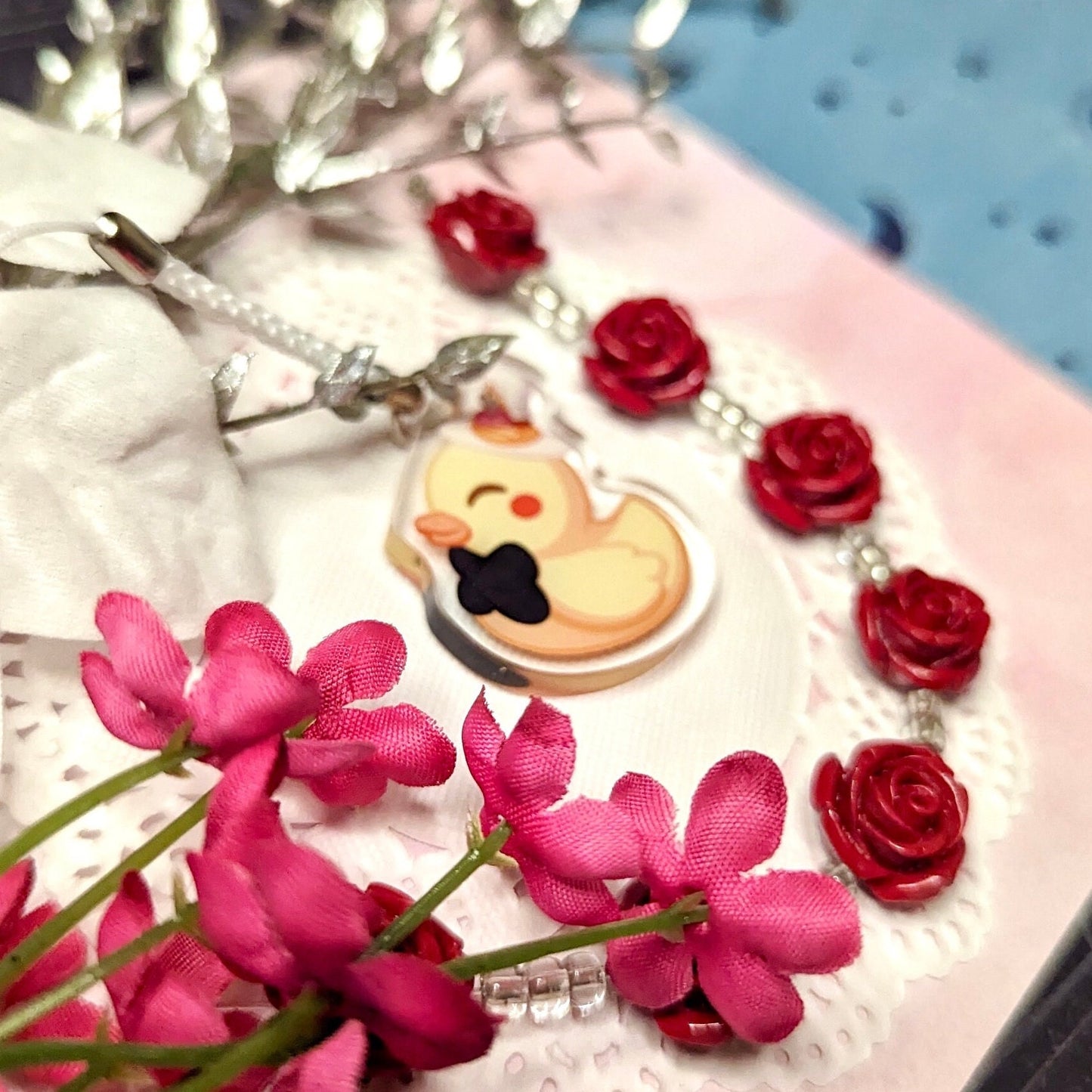 Lucifer Duck Phone Strap Charm - Take That Depression! Fan Merch
