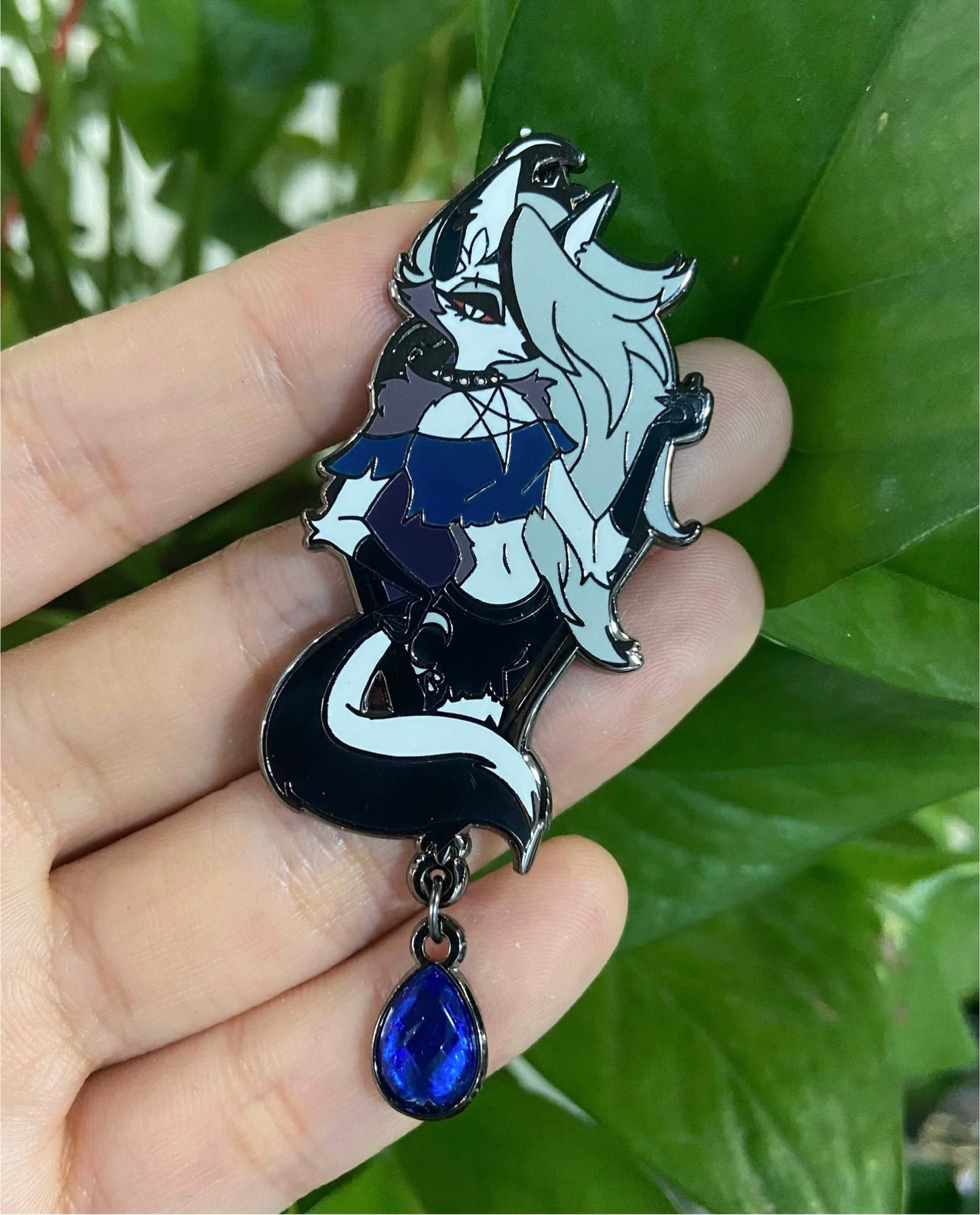 Helluva Portrait Pin Preorder (Helluva Boss)