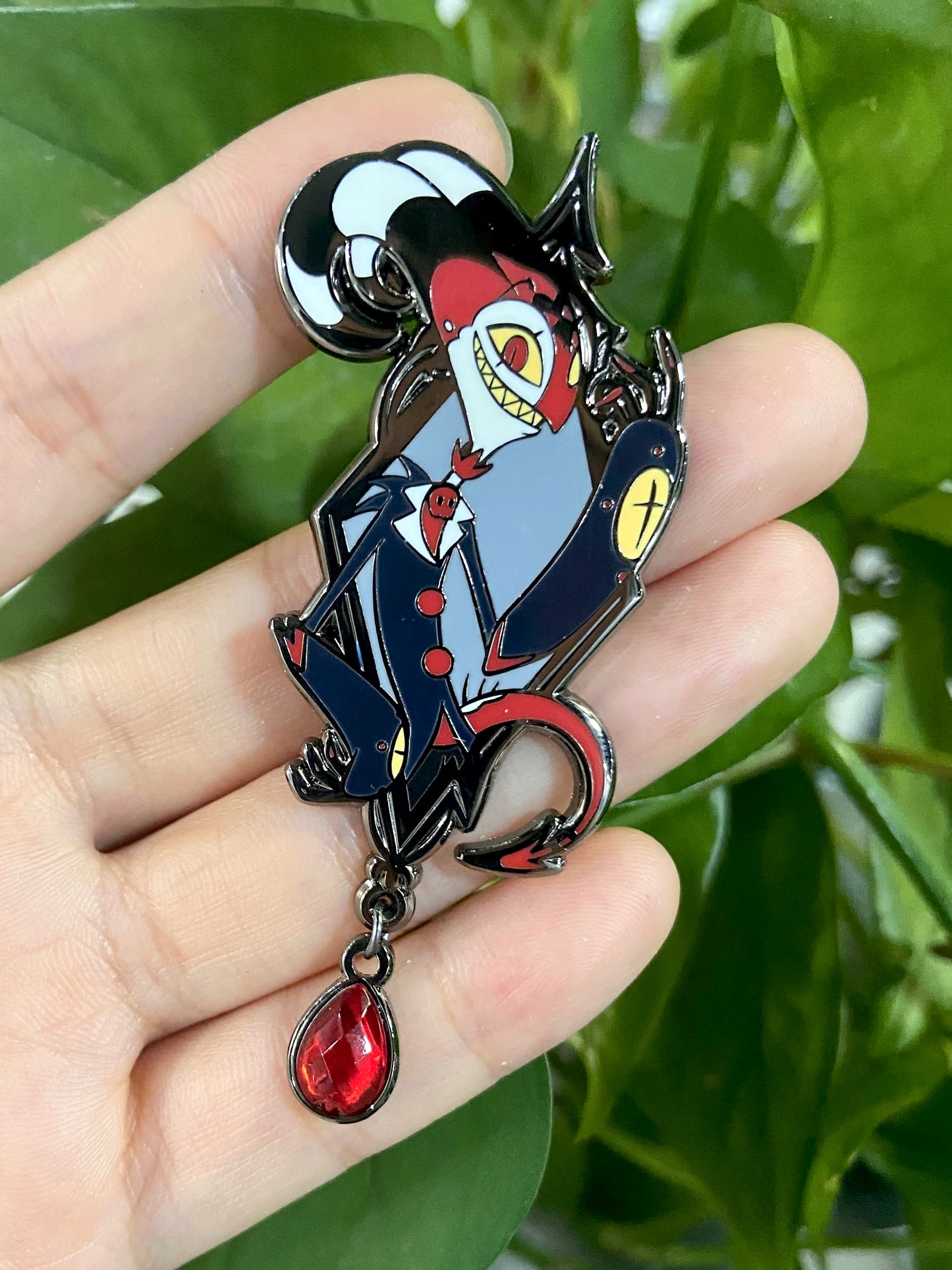 Helluva Portrait Pin Preorder (Helluva Boss)