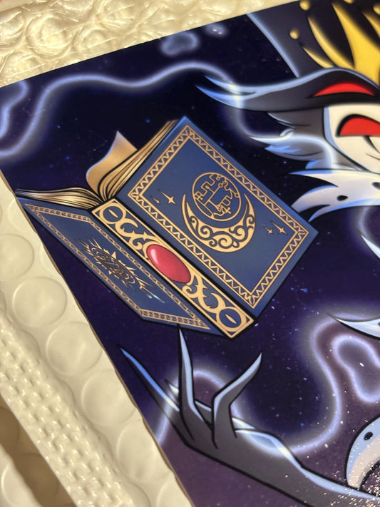 Stolas Helluva Boss (5x7 and 11x17 Unframed Art Print)