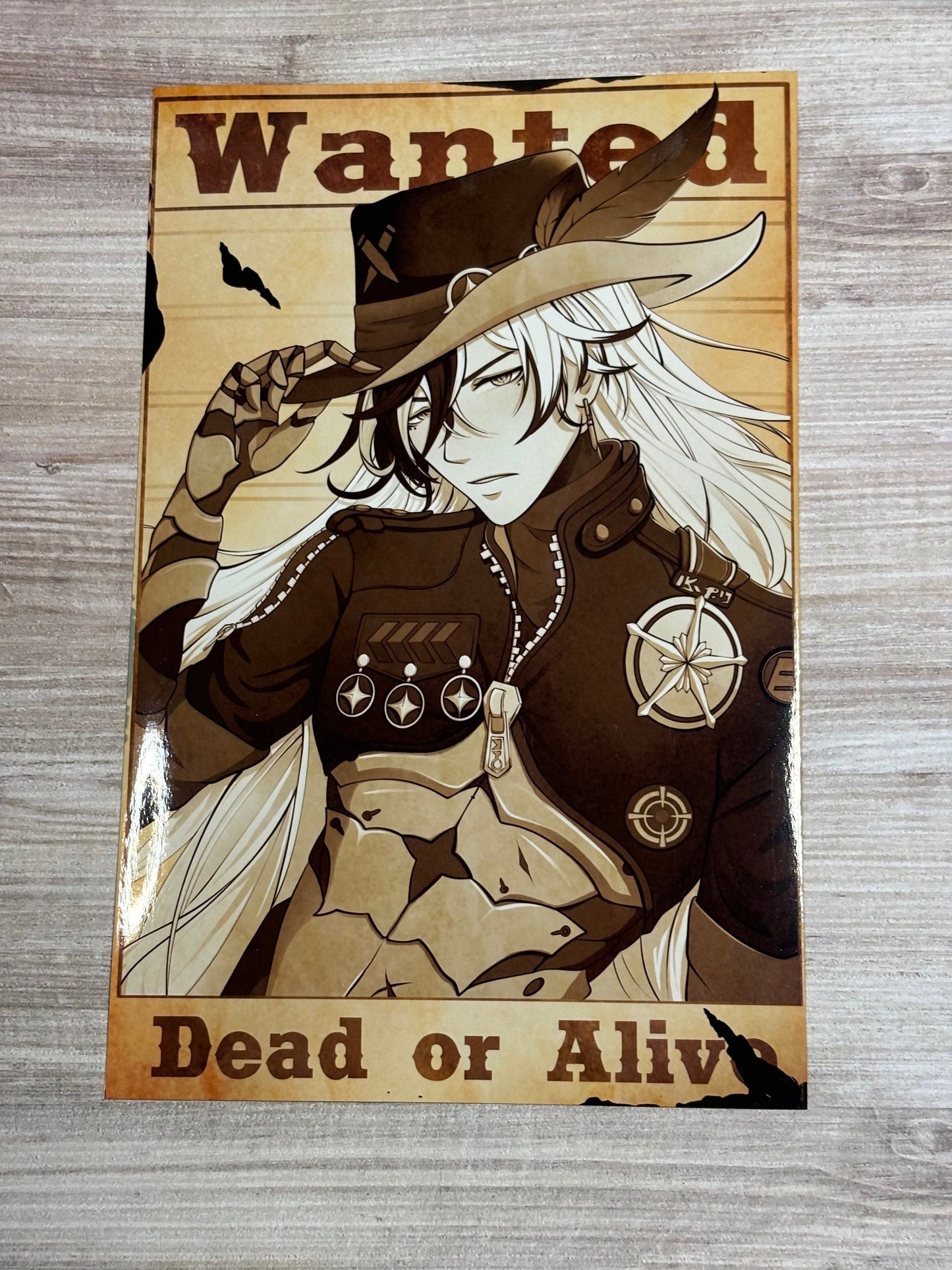 Boothill Wanted Poster Art Print | Honkai Star Rail Fanart (5x7 and 11x17 Inches) Wall Art Poster Print