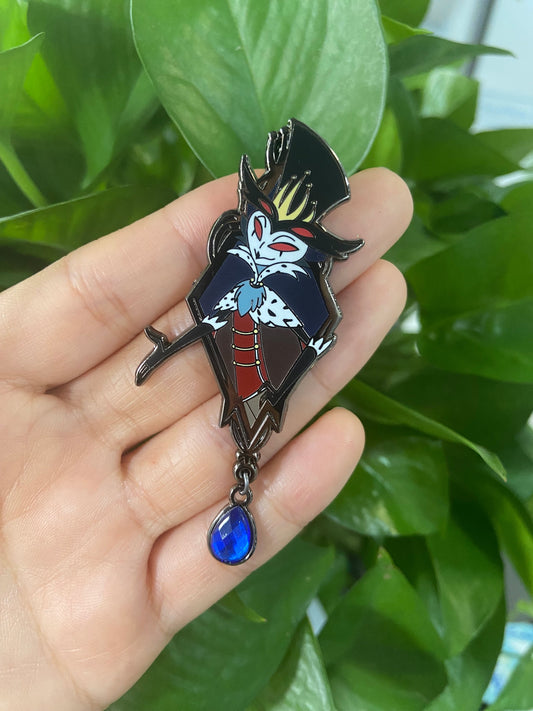 Helluva Portrait Pin Preorder (Helluva Boss)