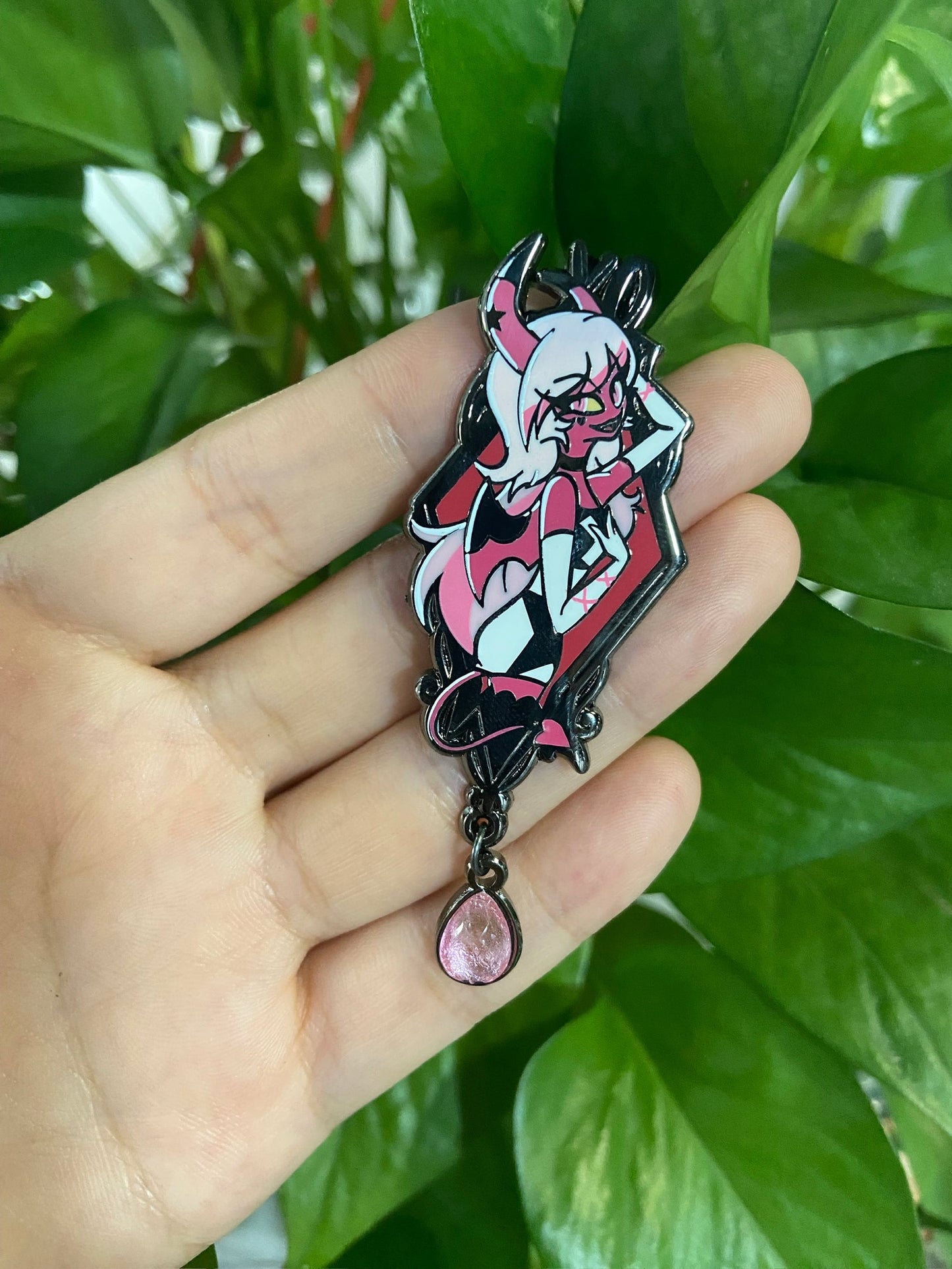 Helluva Portrait Pin Preorder (Helluva Boss)