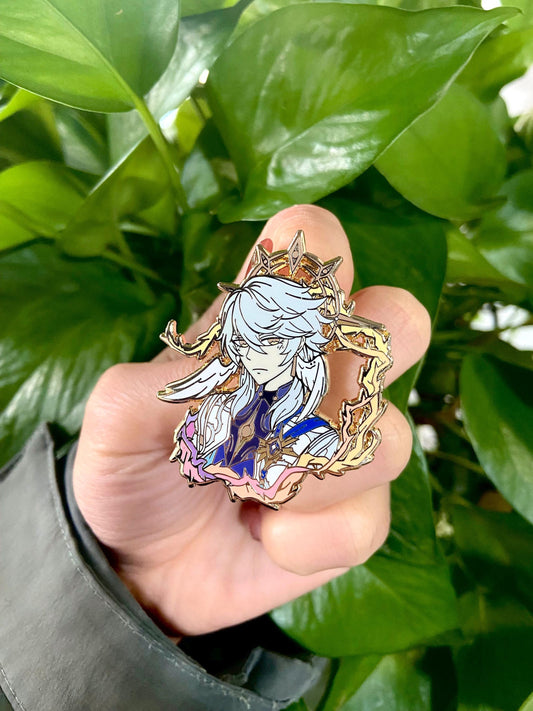 Sunday Hard Enamel Pin | Honkai Star Rail Fanmade Art