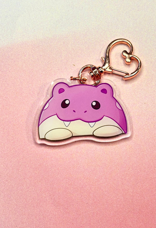 Double-sided Orb Seal Fanart Keychain | 2" Shiny Acrylic Charm