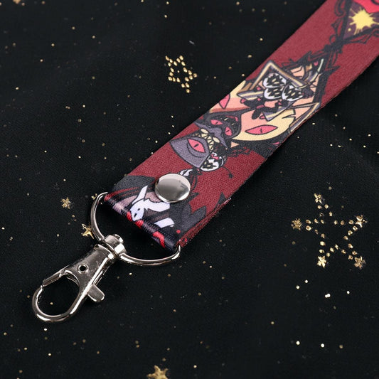 Hazbin Hotel Portrait Lanyard for Keychains and Charms | Hellaverse Fanart