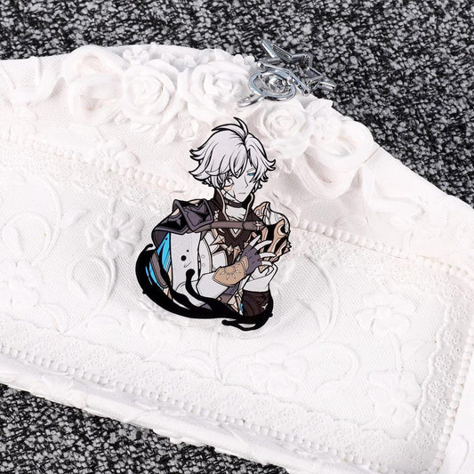 Phainon (Flame Reaver) | Acrylic Keychain Charm | Honkai Star Rail Fanart