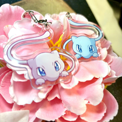 Mew | 2" Double-sided Peeking Charm Series