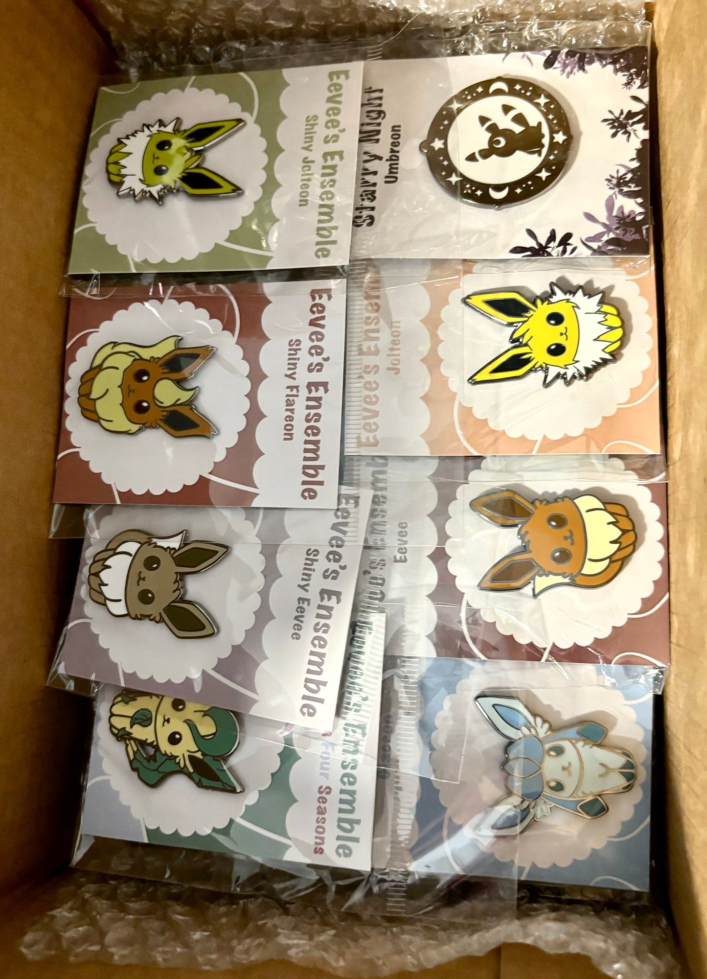 Eevee’s Ensemble: Hard Enamel Pin Collection