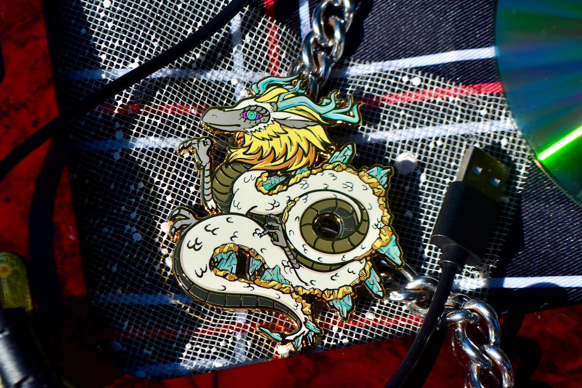 Light Dragon Hard Enamel Pin (LoZ TOTK)