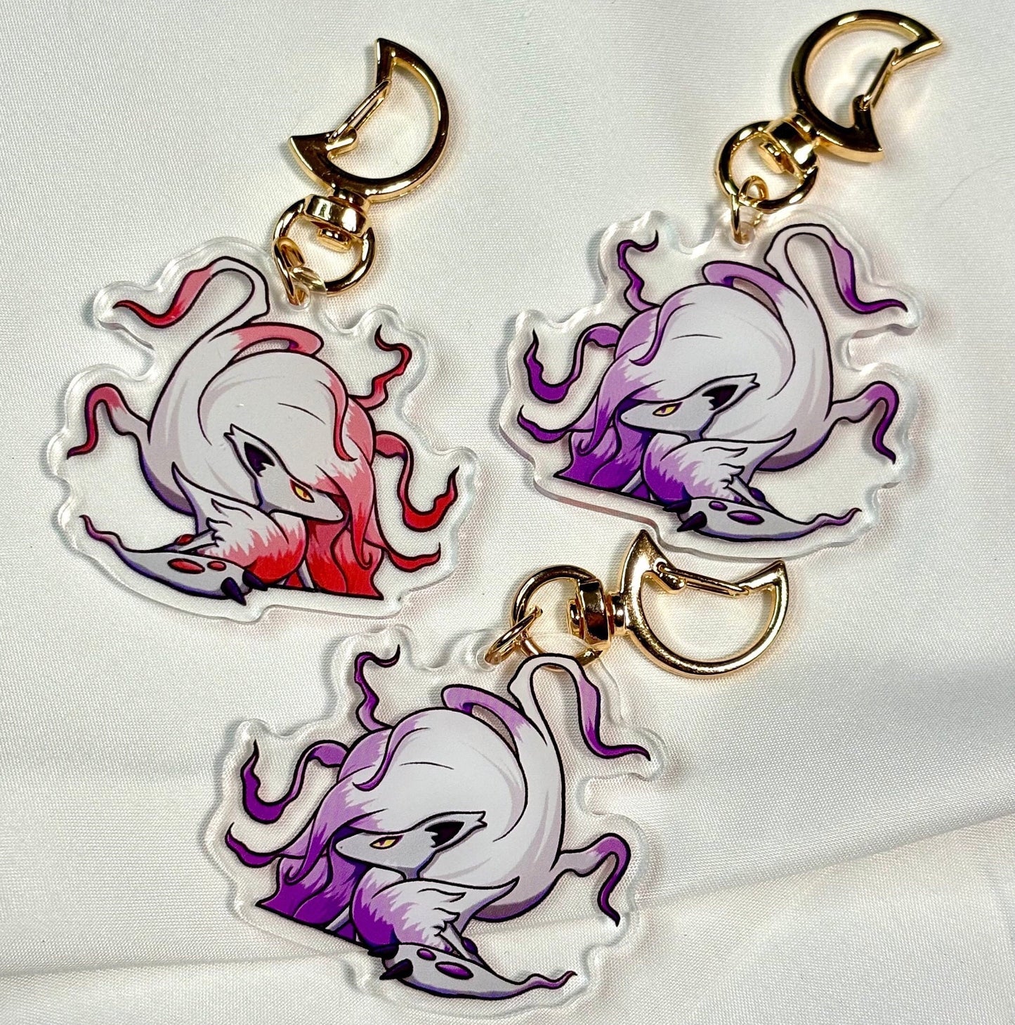 Hisuian Zoroark | 2" Double-sided Peeking Charm Series