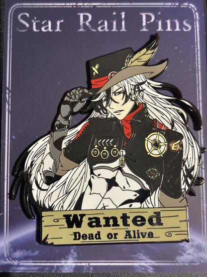 Robin Origami Bird Hard Enamel Pin | Unofficial Honkai Star Rail Fanart