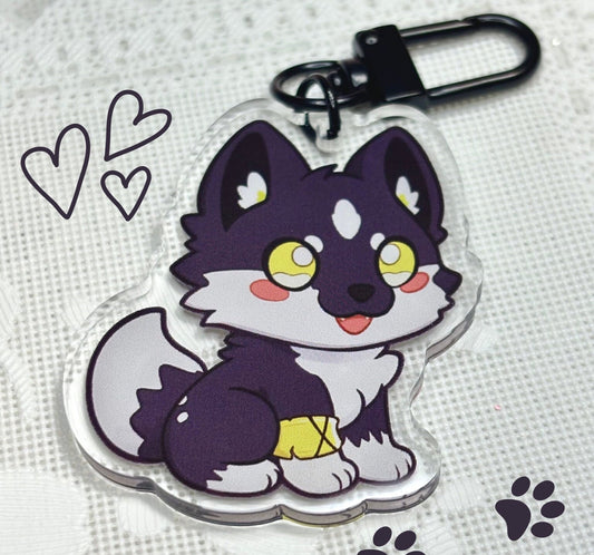 Torgal Keychain Charm | FFXVI Fanmerch of the Wolf Eikon Fenrir