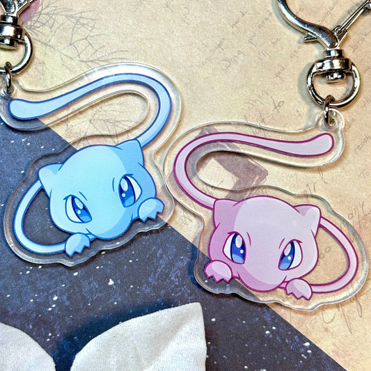 Mew | 2" Double-sided Peeking Charm Series