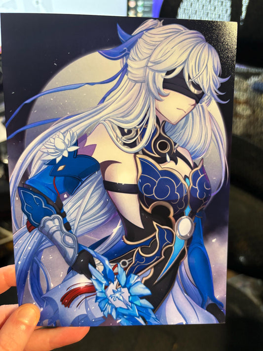 Jing Liu Art Print | Honkai Star Rail (5x7 and 11x17 Inches)