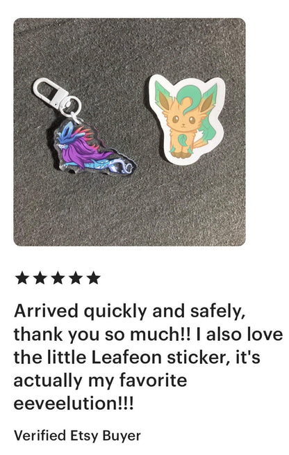 Walking Wake | 2" Peeking Mon Keychain