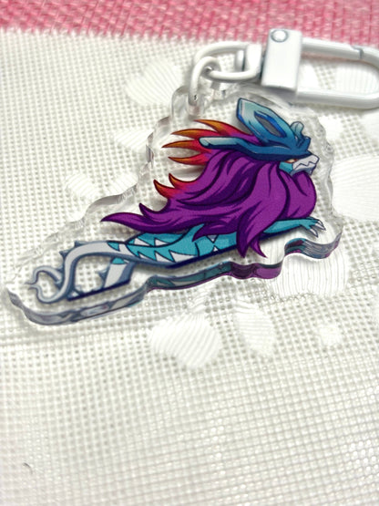 Walking Wake | 2" Peeking Mon Keychain