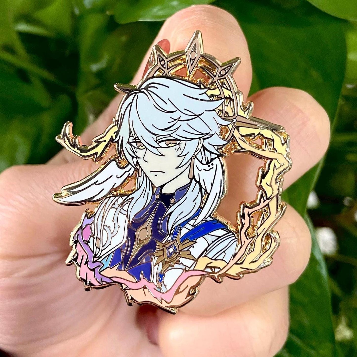 Sunday Hard Enamel Pin | Honkai Star Rail Fanmade Art