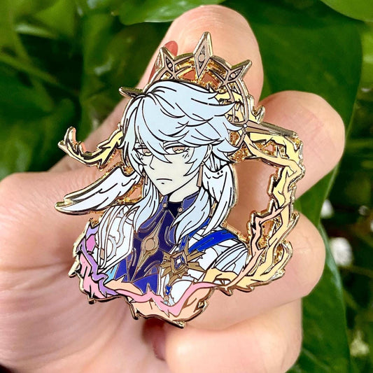 Sunday Hard Enamel Pin | Honkai Star Rail Fanmade Art