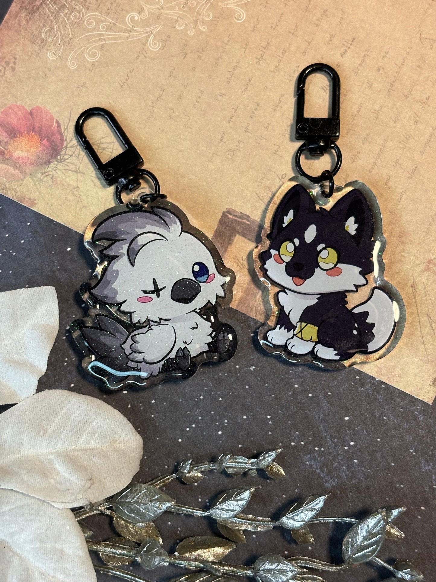 Torgal Keychain Charm | FFXVI Fanmerch of the Wolf Eikon Fenrir