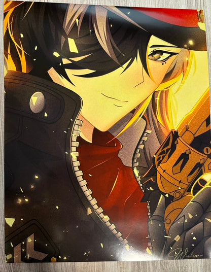 Boothill Mini Art Print | Honkai Star Rail (4x6 and 11x17 Inches)