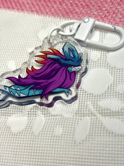 Walking Wake | 2" Peeking Mon Keychain