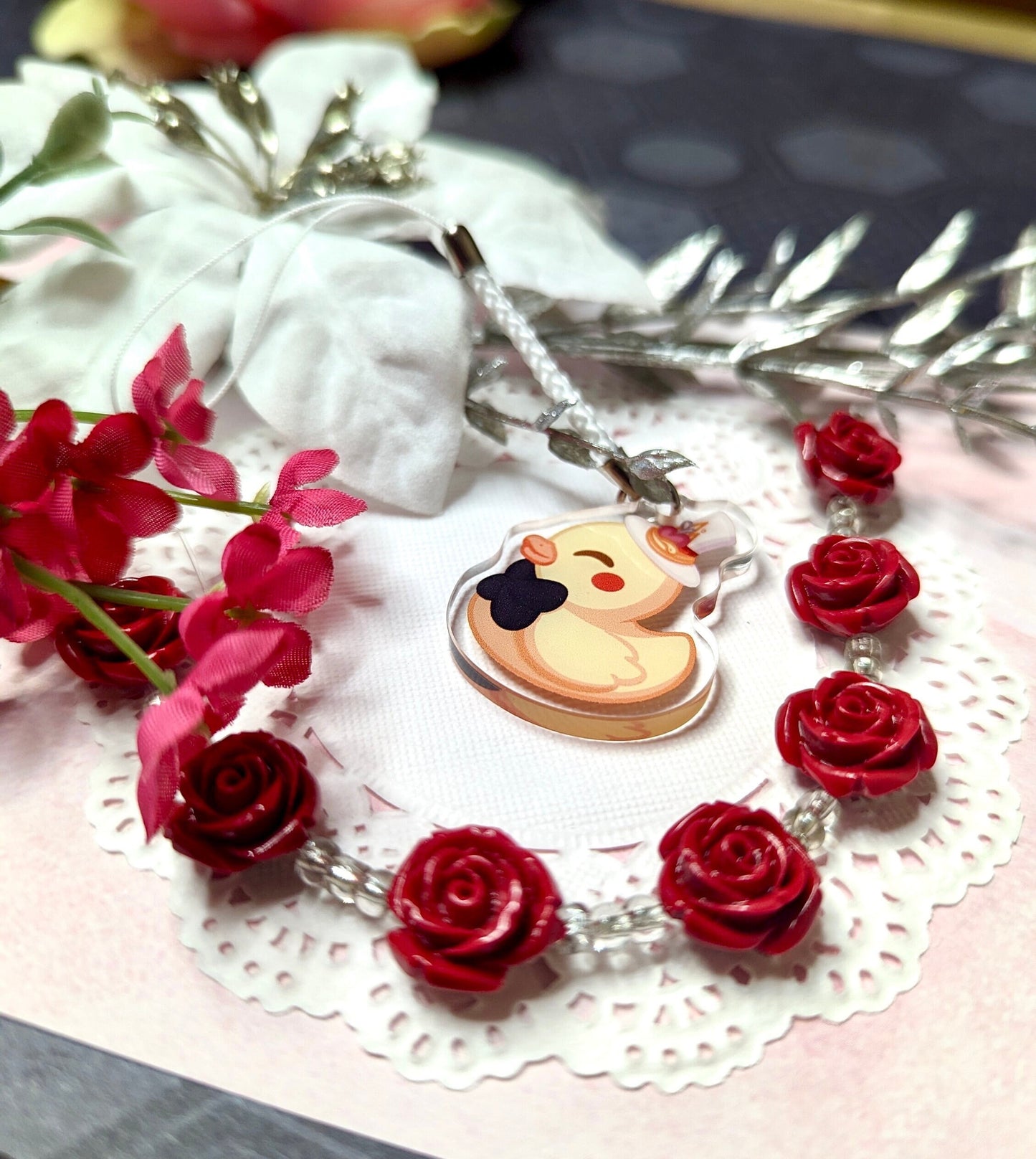 Lucifer Duck Phone Strap Charm - Take That Depression! Fan Merch