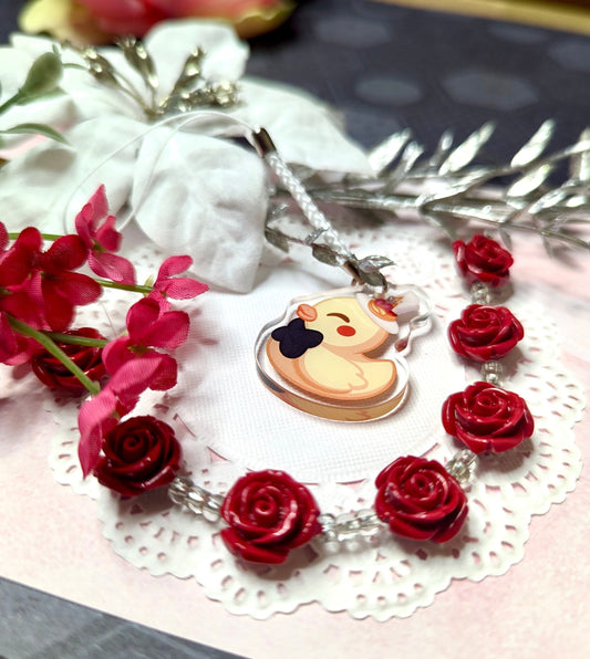 Lucifer Duck Phone Strap Charm - Take That Depression! Fan Merch