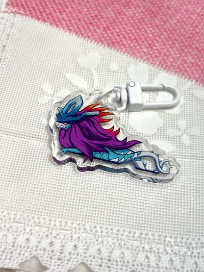Walking Wake | 2" Peeking Mon Keychain