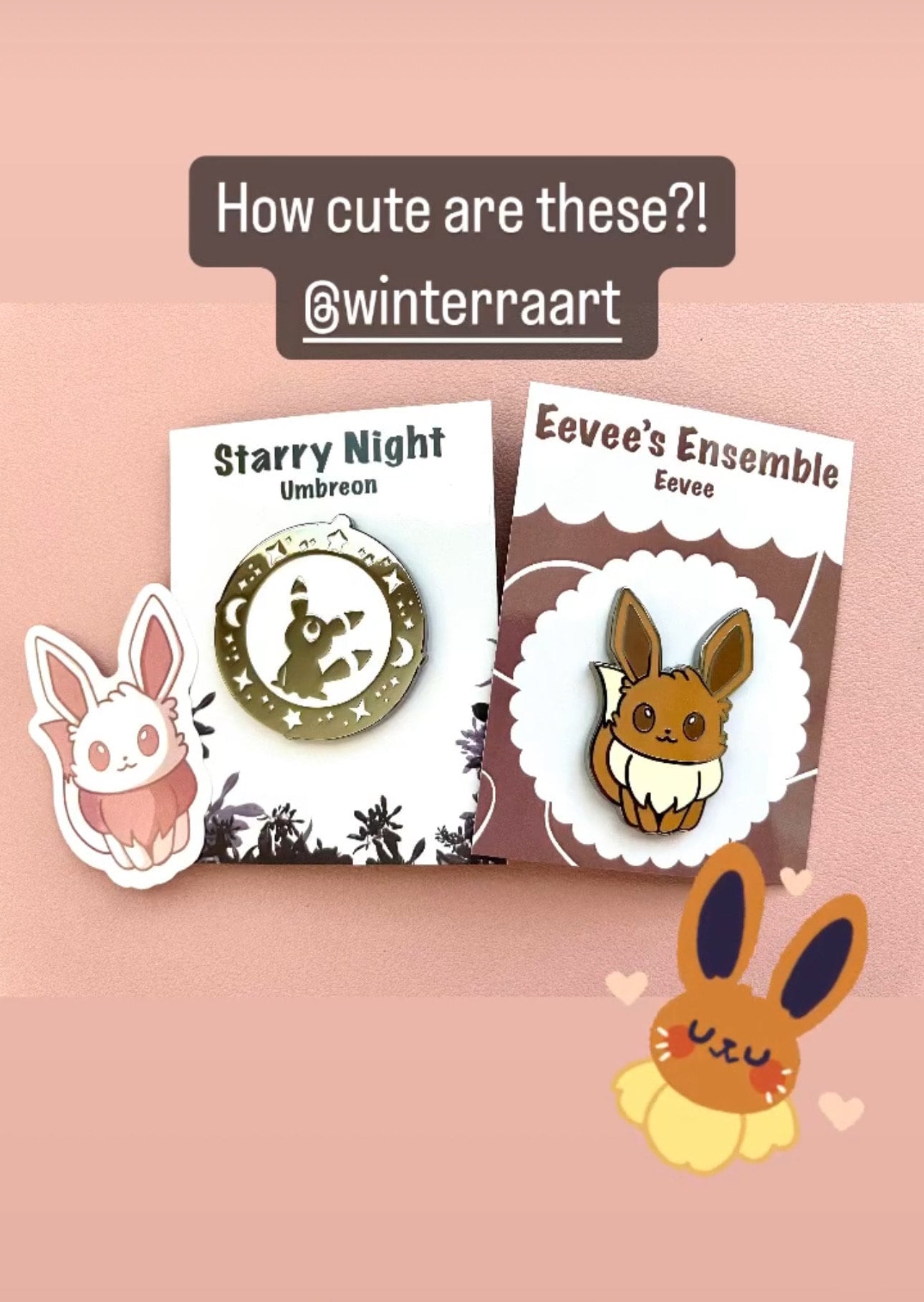 Eevee’s Ensemble: Hard Enamel Pin Collection
