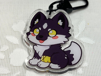 Torgal Keychain Charm | FFXVI Fanmerch of the Wolf Eikon Fenrir