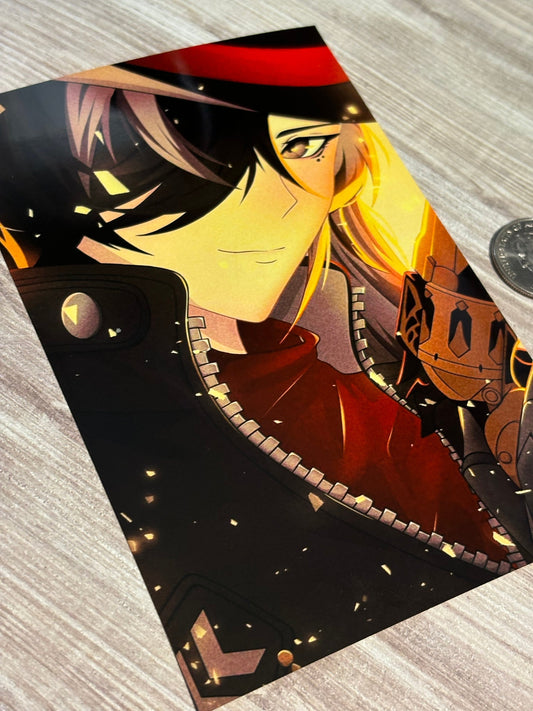 Boothill Mini Art Print | Honkai Star Rail (4x6 and 11x17 Inches)