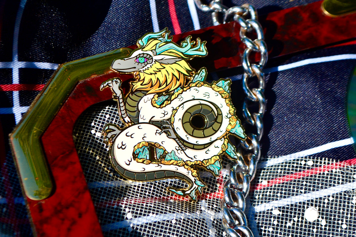 Light Dragon Hard Enamel Pin (LoZ TOTK)