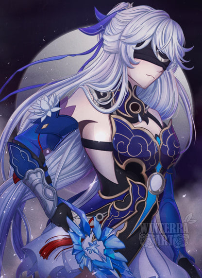 Jing Liu Art Print | Honkai Star Rail (5x7 and 11x17 Inches)