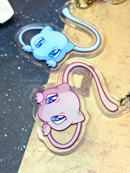 Mew | 2" Double-sided Peeking Charm Series