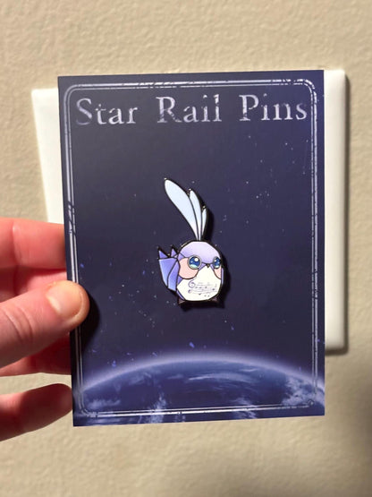 Robin Origami Bird Hard Enamel Pin | Unofficial Honkai Star Rail Fanart