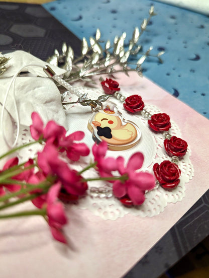 Lucifer Duck Phone Strap Charm - Take That Depression! Fan Merch