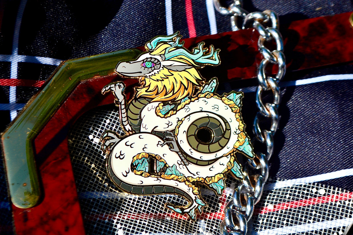 Light Dragon Hard Enamel Pin (LoZ TOTK)