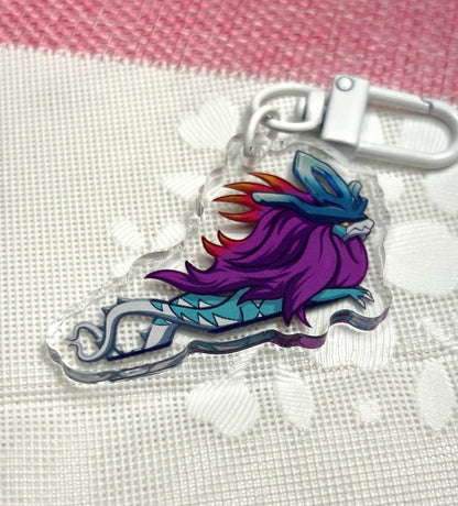 Walking Wake | 2" Peeking Mon Keychain