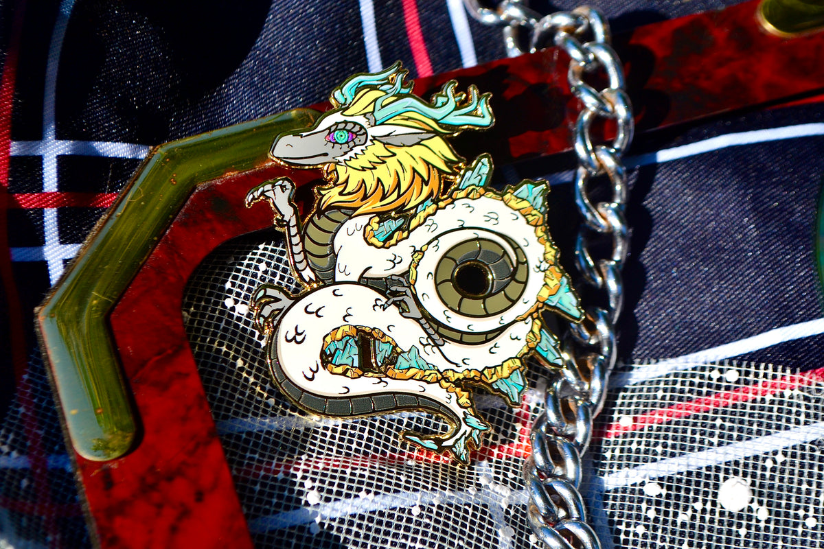 Light Dragon Hard Enamel Pin (LoZ TOTK)