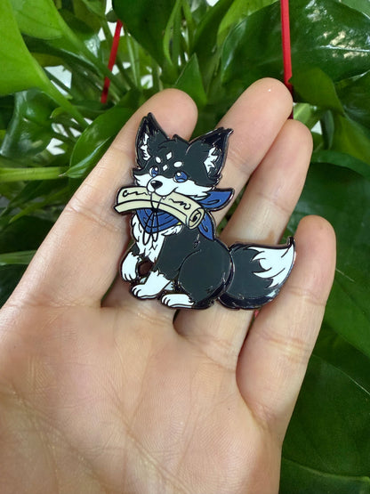 Original Kitsune Corgi & Friends Enamel Pins