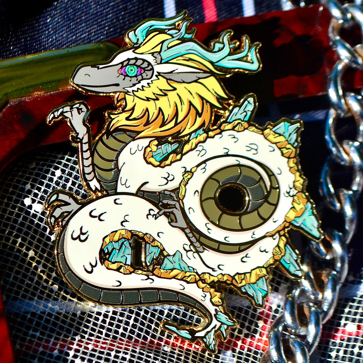 Light Dragon Hard Enamel Pin (LoZ TOTK)