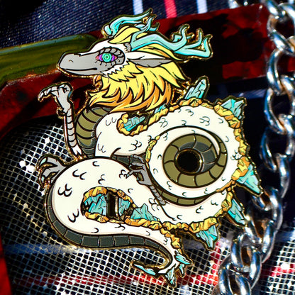 Light Dragon Hard Enamel Pin (LoZ TOTK)
