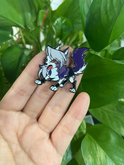 Helluva Portrait Pin Preorder (Helluva Boss)