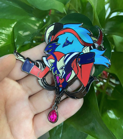Helluva Portrait Pin Preorder (Helluva Boss)