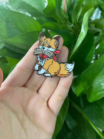 Original Kitsune Corgi & Friends Enamel Pins