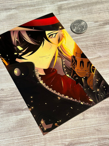 Boothill Mini Art Print | Honkai Star Rail (4x6 and 11x17 Inches)