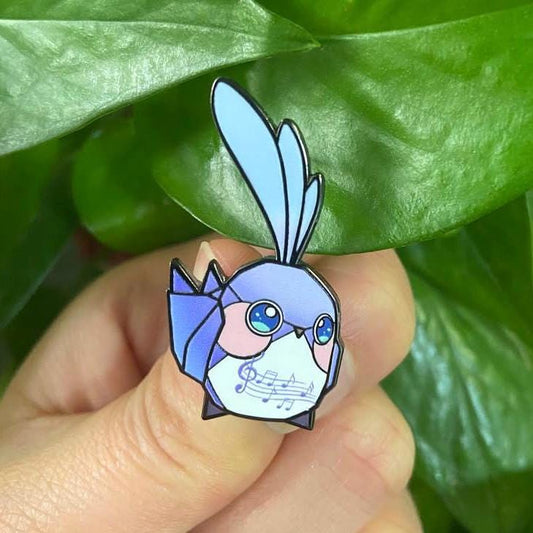 Robin Origami Bird Hard Enamel Pin | Unofficial Honkai Star Rail Fanart