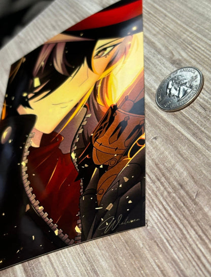 Boothill Mini Art Print | Honkai Star Rail (4x6 and 11x17 Inches)